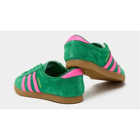 adidas london green pink